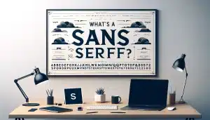 ¿Qué es una fuente Sans Serif?