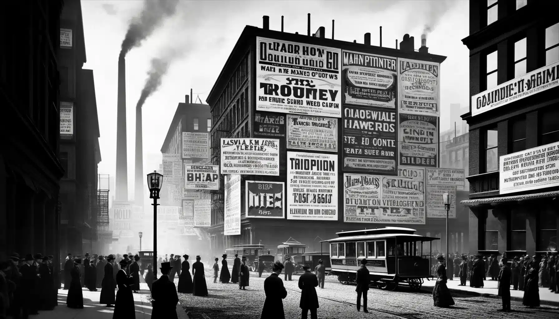 La tipografía en publicidad durante la Revolución Industrial